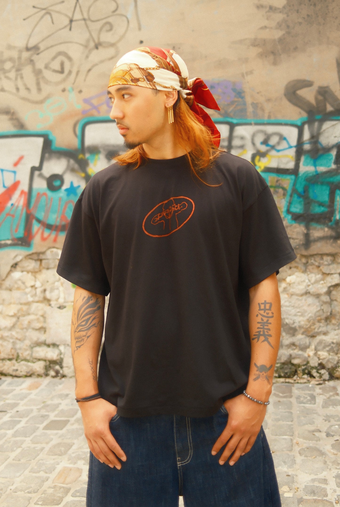 T-shirt Noir — The Monkey (Précommande)