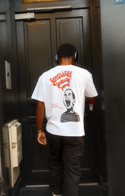 T-shirt Blanc — The Shout