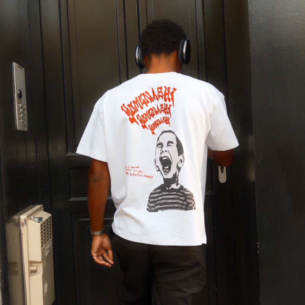 T-shirt Blanc — The Shout