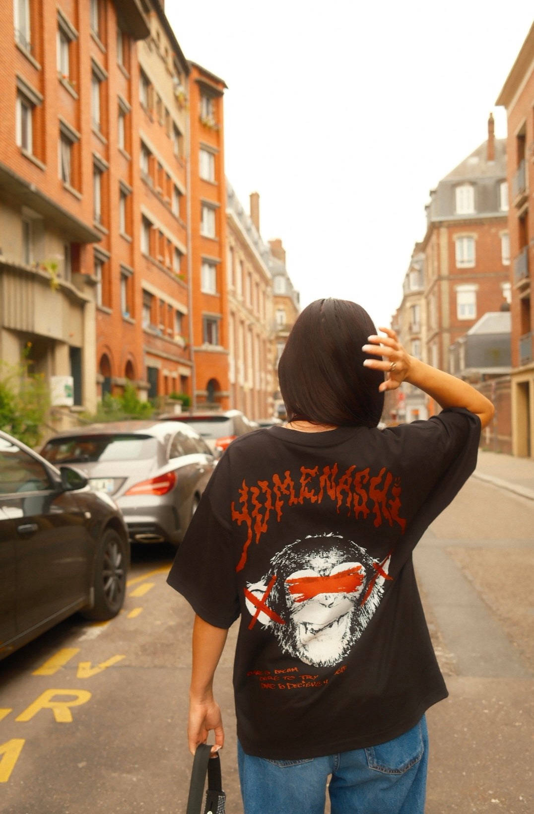 T-shirt Noir — The Monkey (Précommande)