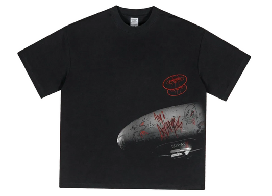 T-shirt Noir délavé — DobyDream (limité à 50 ventes)