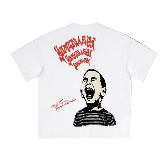 T-shirt Blanc — The Shout