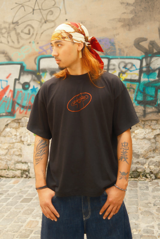 T-shirt Noir — The Monkey (Précommande)