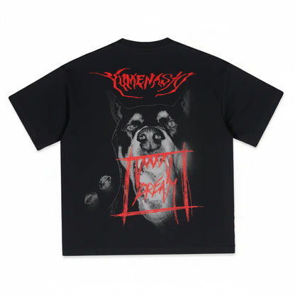 T-shirt Noir délavé — DobyDream (limité à 50 ventes)